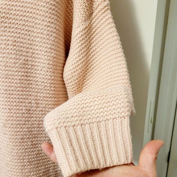 2/$20 Forever 21 pink with black ribbon sweater - Picture 3 of 4